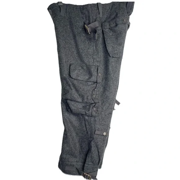 Ralph Lauren Blue Label Rugby Gray‎ Rare Jodhpurs Pants Wool Sz 0 - Picture 13 of 16